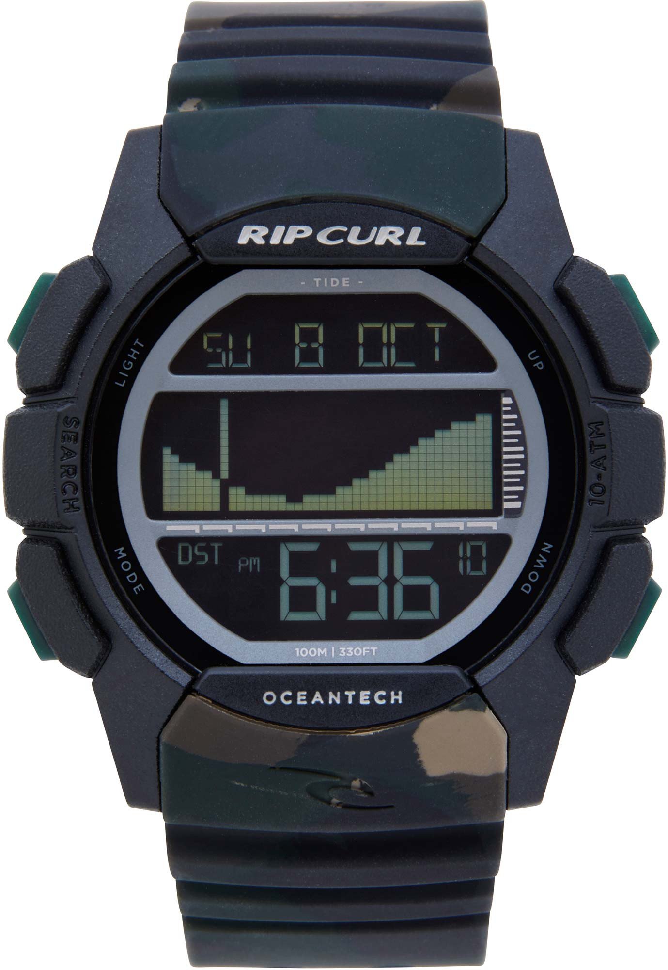 rip curl analog tide watch