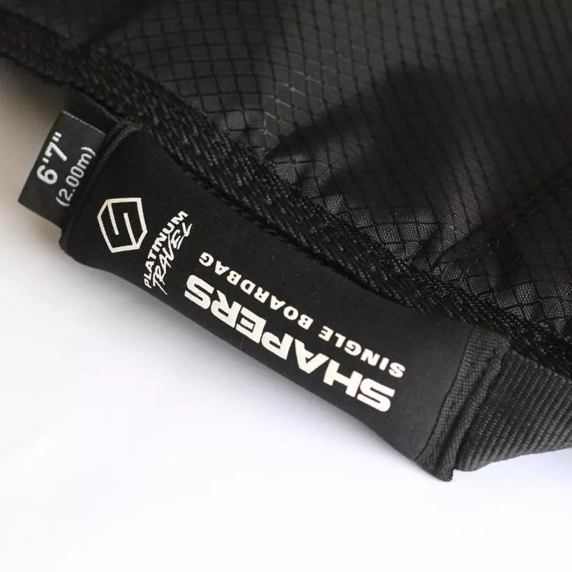 Boardbag  van surf Shapers Platinum single