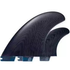 Ailerons de surf twin fins FCSII Power Twin PG + Stabilizer