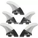 Ailerons de surf FCS II DH PC Tri-Quad