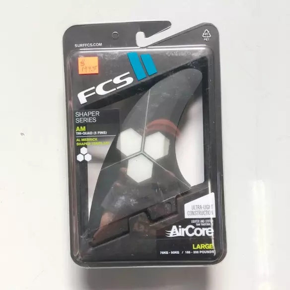 Pinne tri-quad FCSII Al Merrick PC AirCore Pinne tri-quad FCSII Al Merrick PC AirCore