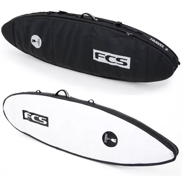 Capas de surf Doble FCS Travel 2 All Purpose Capas de surf Doble FCS Travel 2 All Purpose