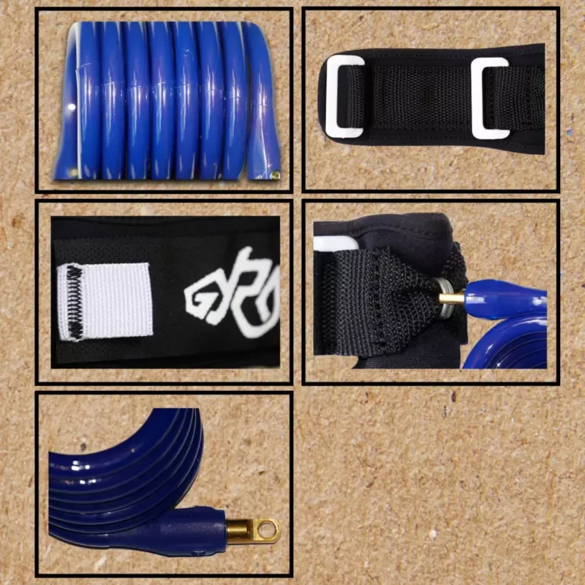 Bodyboard leash Gyroll Biceps Variable Strap