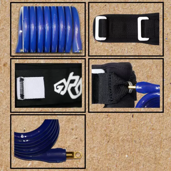 Leash bodyboard Gyroll Biceps Variable Strap Leash bodyboard Gyroll Biceps Variable Strap