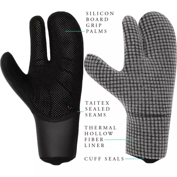 Gants de surf VISSLA 7 Seas 3 fingers Gants de surf VISSLA 7 Seas 3 fingers