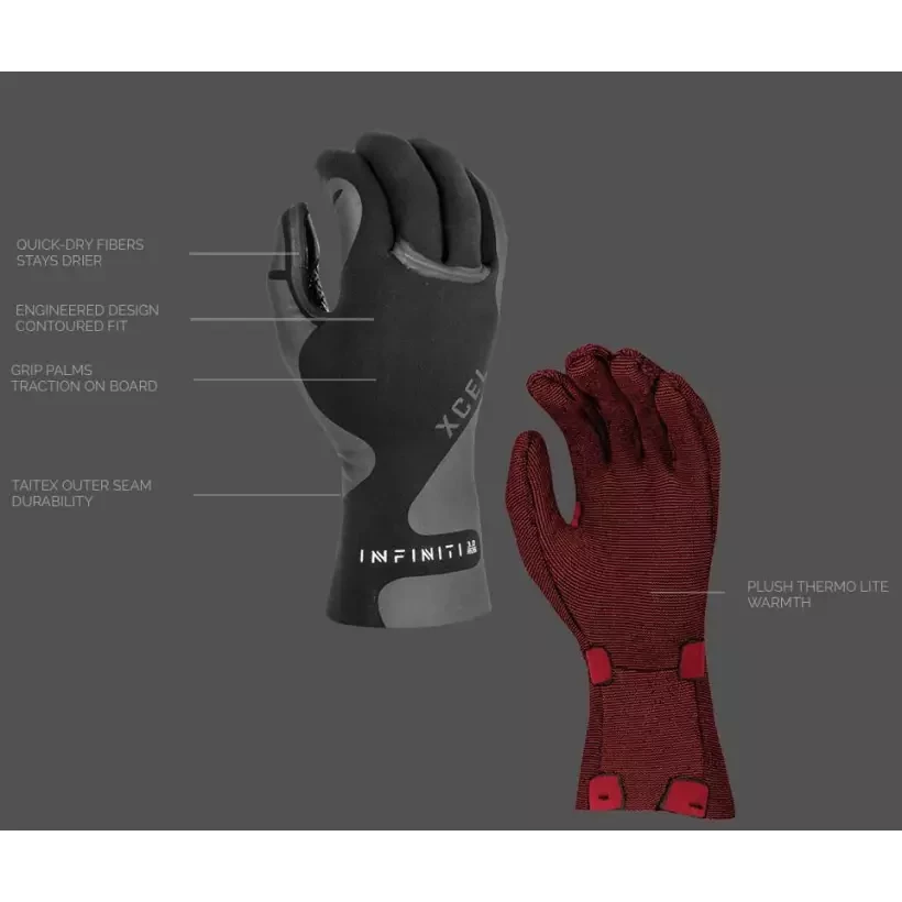 Guantes de neopreno XCEL Infiniti