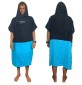 Poncho Mundo-surf Premium Bicolor