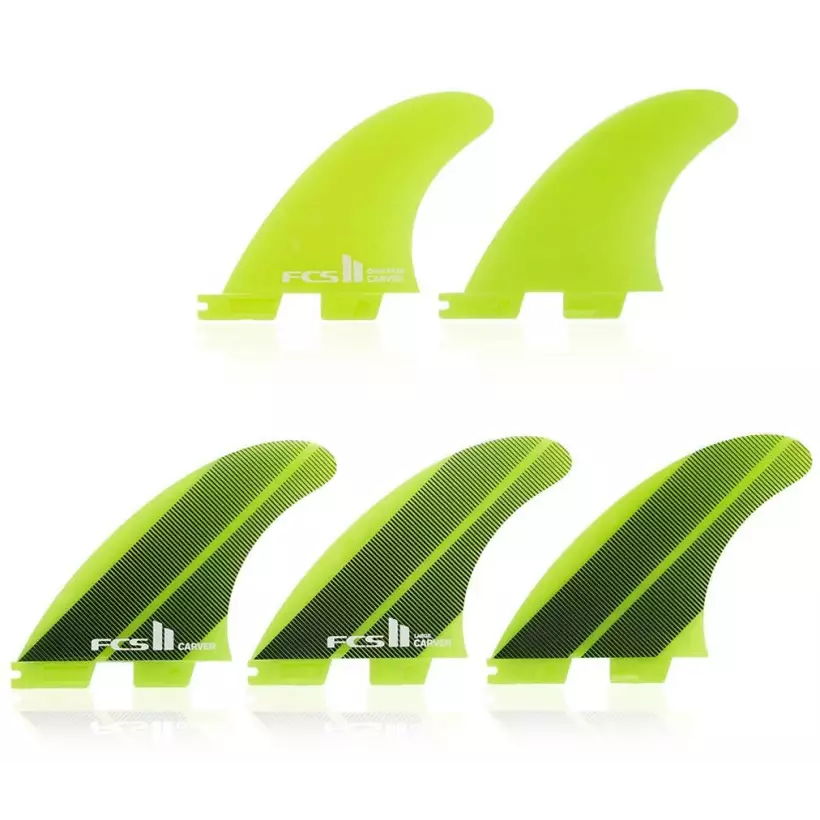 Quillas tri-quad FCSII Carver Neo Glass
