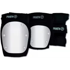 Conjunto de proteção cotovelos + joelhos + pulsos Prohibition