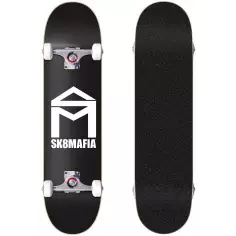 Skateboard SK8MAFIA House Logo Black 7,75''