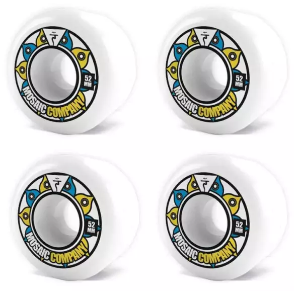 Rodas de skateboard Mosaic Energy 52mm