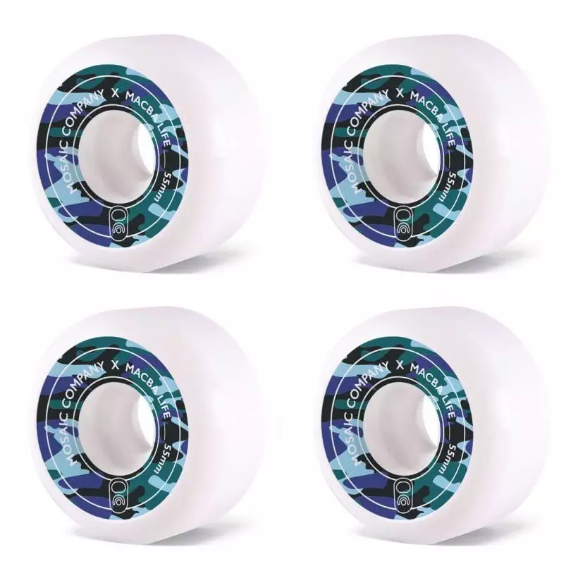 skateboard wheels Mosaic MacbaLife 55mm