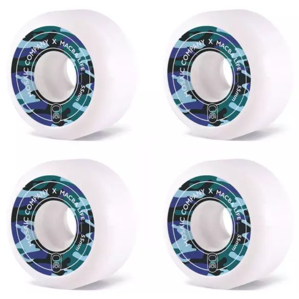 Skateboard wielen Mosaic MacbaLife 55mm