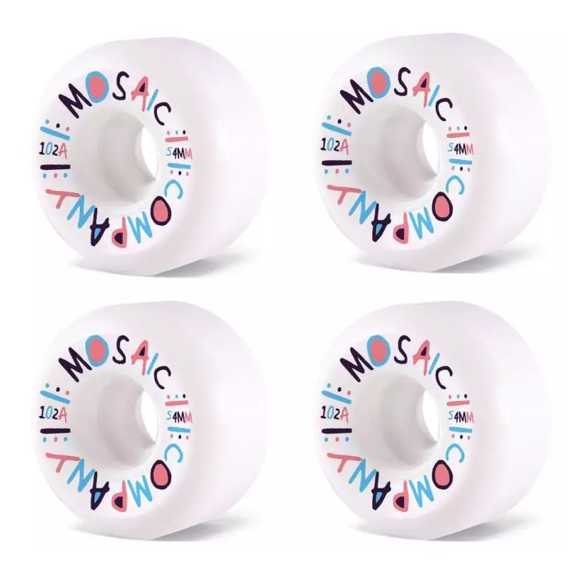 Ruedas de skateboard Mosaic Mex 54mm