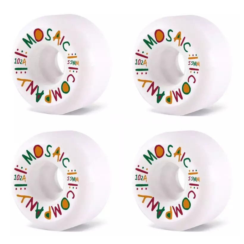 Rodas de skateboard Mosaic Mex 55mm