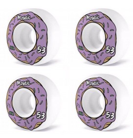 Ruedas de skateboard Mosaic Donut 53mm