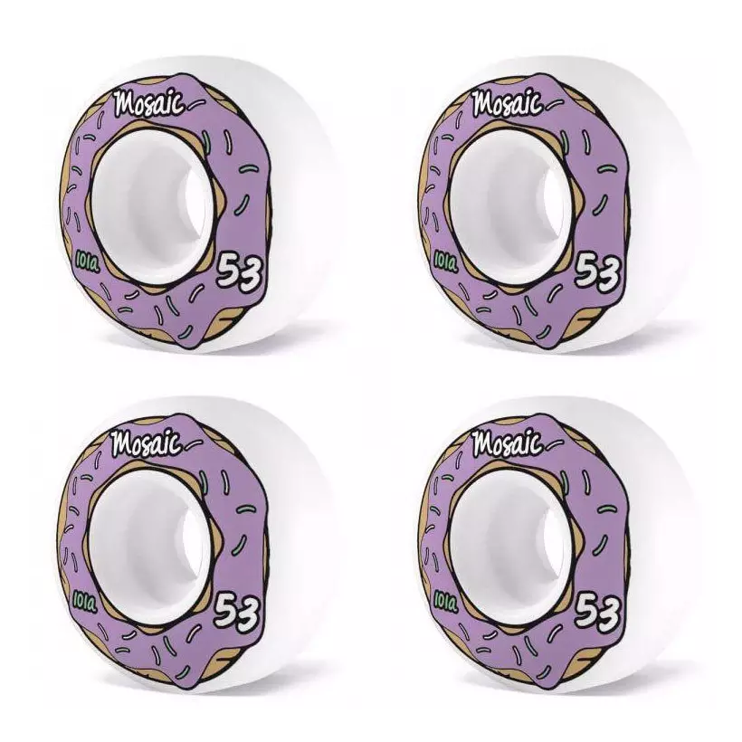 Rodas de skateboard Mosaic Donut 53mm