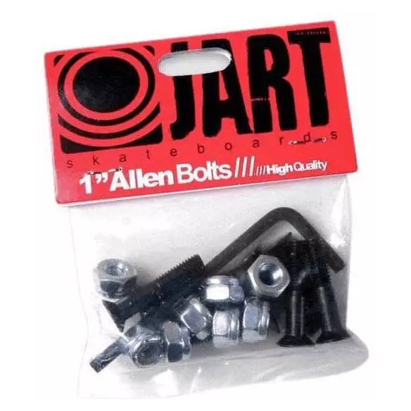 Parafusos de fixação para eixos de skate Jart 1 '' Parafusos de fixação para eixos de skate Jart 1 ''