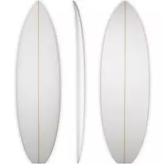 Prancha de foam pre-shapeado Bennett modelo 5 2