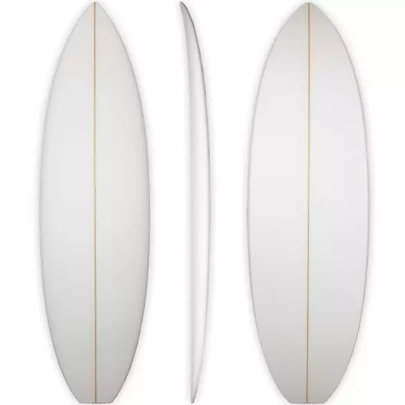 Foam pre shapeado Bennett modelo 5 Foam pre shapeado Bennett modelo 5