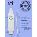 Foam Bennett Dion Shortboard