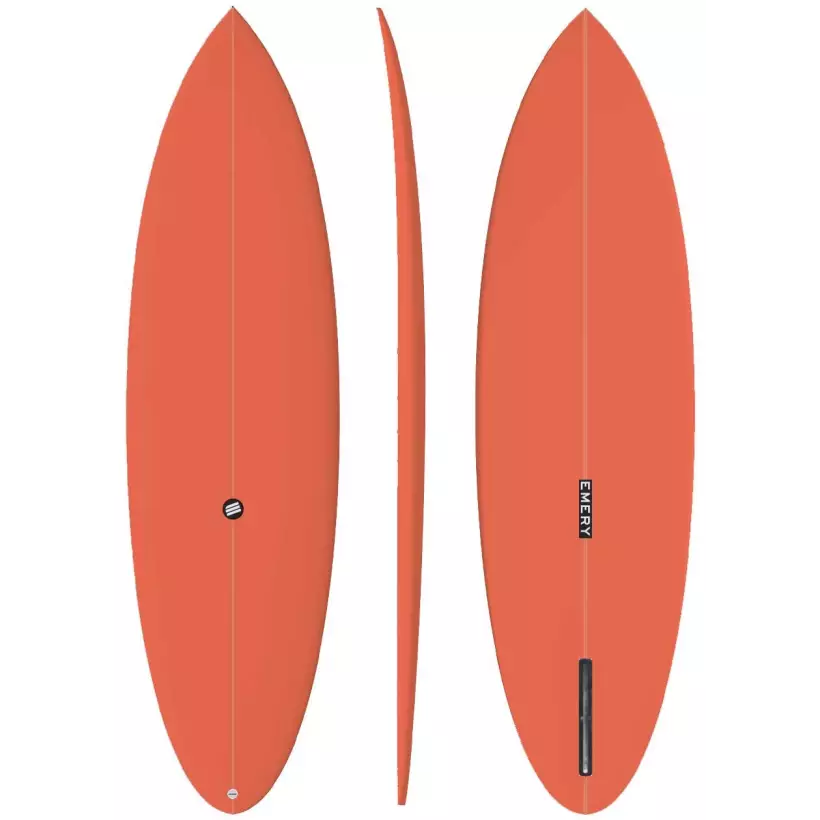 Surfbrett EMERY Retro Bay Single Fin