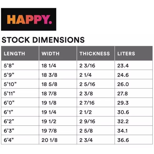 Planche de surf Channel Island Happy Planche de surf Channel Island Happy