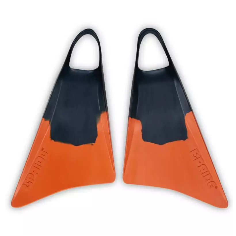 Pé de pato bodyboard Pride Vulcan V1 Verde/Laranja