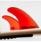 Quilhas surf Feather Fins Gony Zubizarreta Red Core