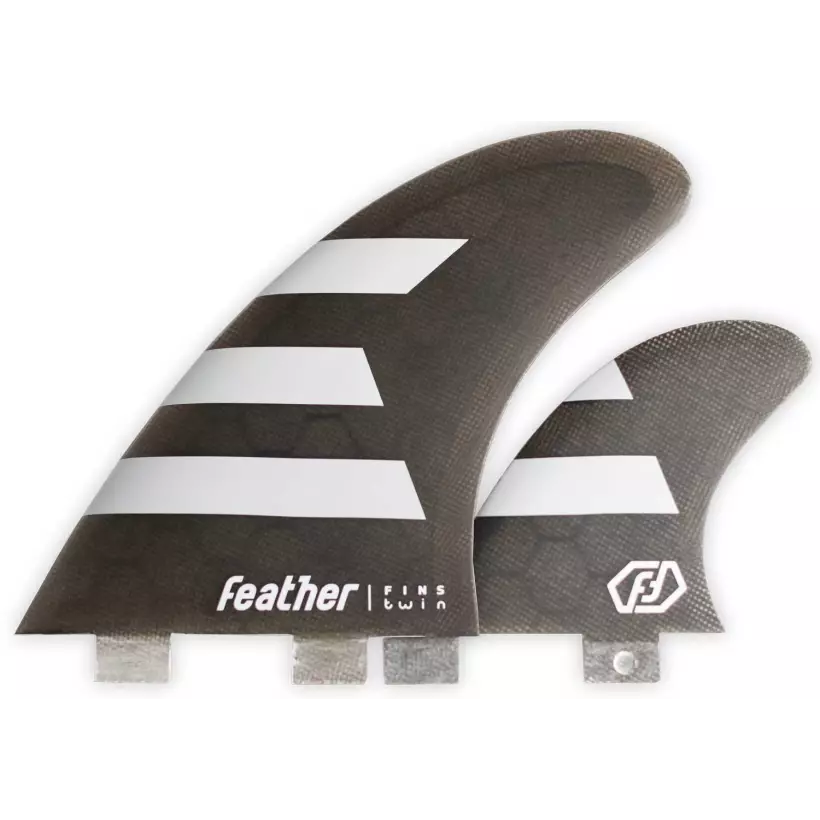Fins Feather Twin Fin 2+1