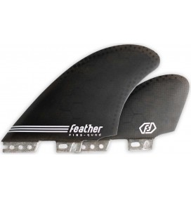 Quilhas surf Feather Fins Semi Keel Quad Click Tab