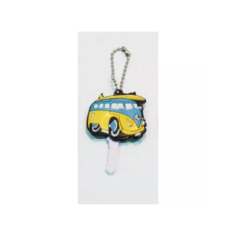 Camper plastic key ring 