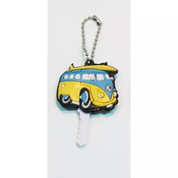 Camper plastic key ring 
