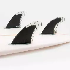 Ailerons de surf FCS2 Reactor PC Carbon 2