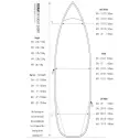Funda de surf Roam Daylight Shortboard