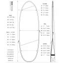 Boardbag surf Roam Tech Fish/Hybrid