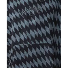 Poncho Billabong Grey Diamonds 2