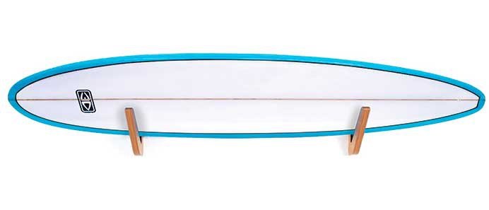 Rack semplice tavola da surf Ocean & Earth Longboard Timber Wall Rack