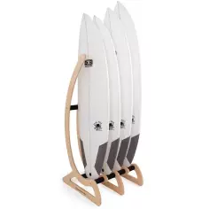 Support pour planche de surf Ocean & Earth Timber Free standing rax 2