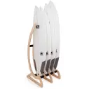 Ocean & Earth Timber Free standing rax for 4 surfboards