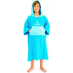 Poncho Junior Surf Logic Cyan & Turquoise