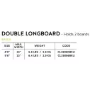 Housse Creatures Longboard Doble