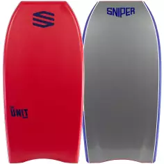 Tabla de Bodyboard Sniper Unit Red/Silver