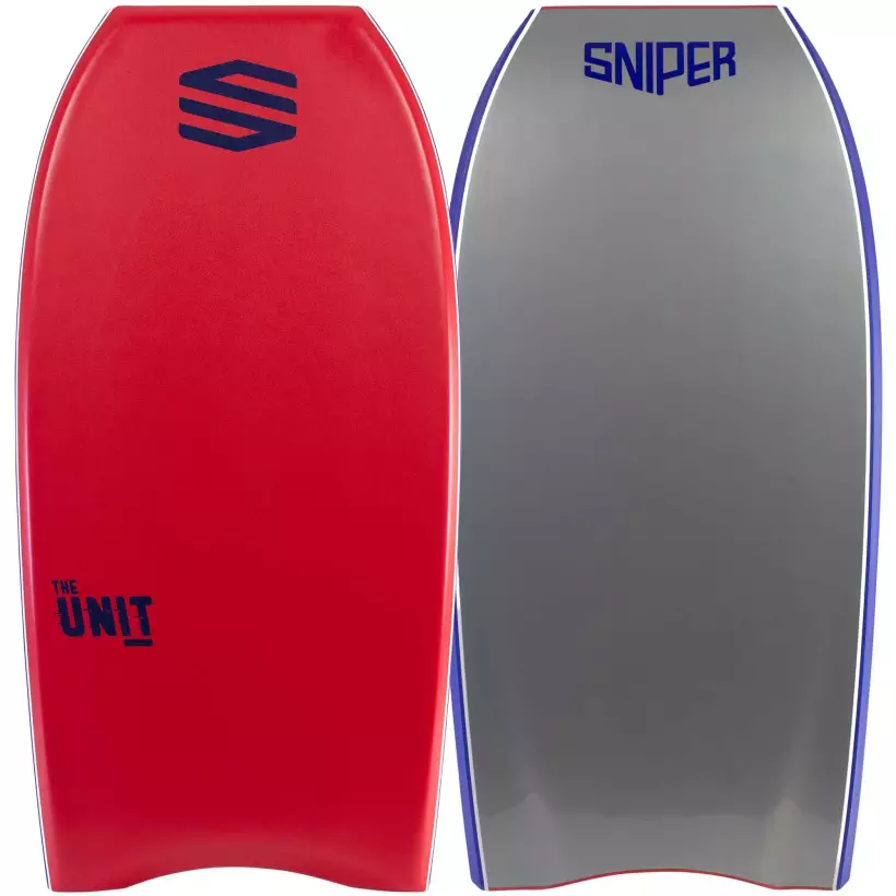 Planche de Bodyboard Sniper Unit Red/Silver