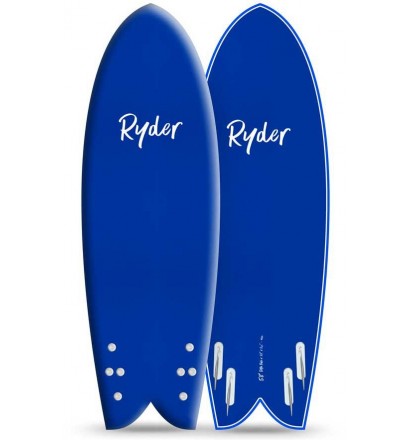 Surfplank softboard Ryder Retro Fish (OP VOORRAAD)