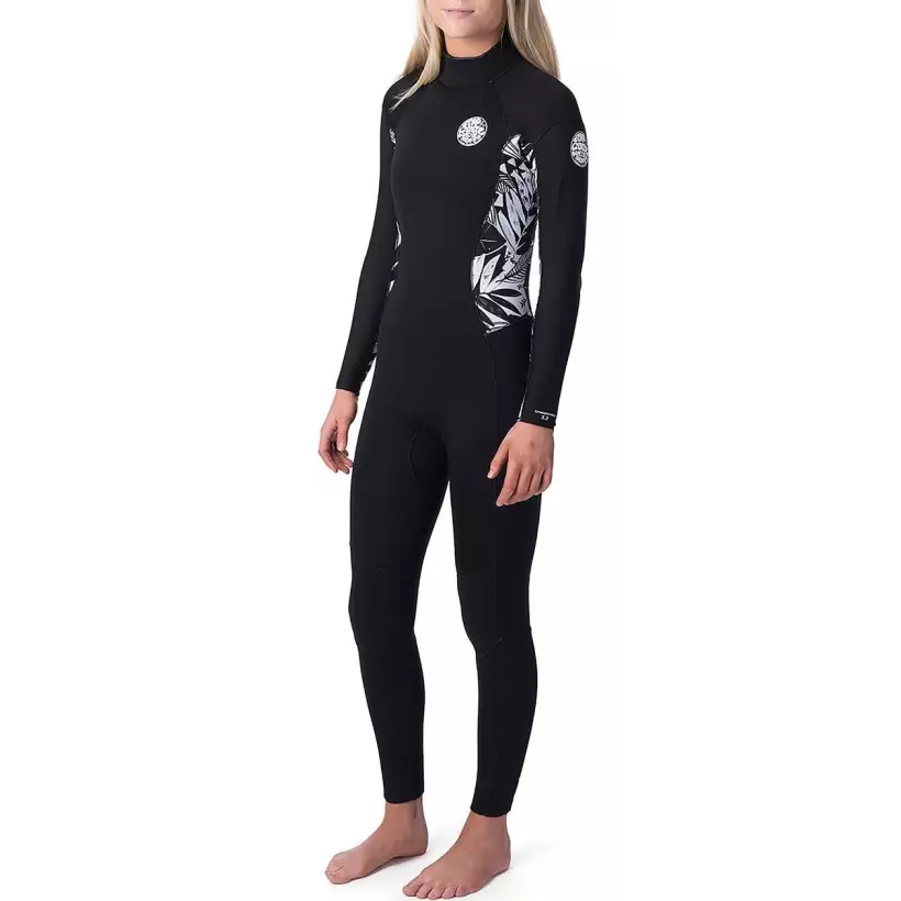 Neoprene Rip Curl G-Bomb 3/2mm Zip Gratis