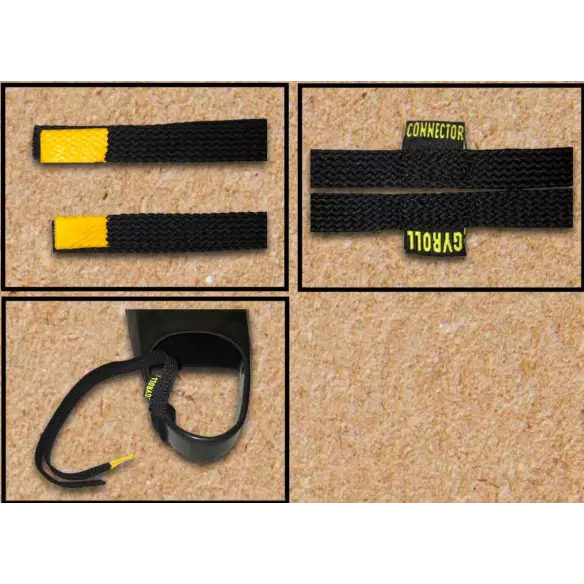 Leash de palmes Gyroll Connectors 