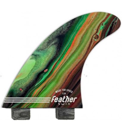 Finnen surf Feather Fins Twin Performance Twin