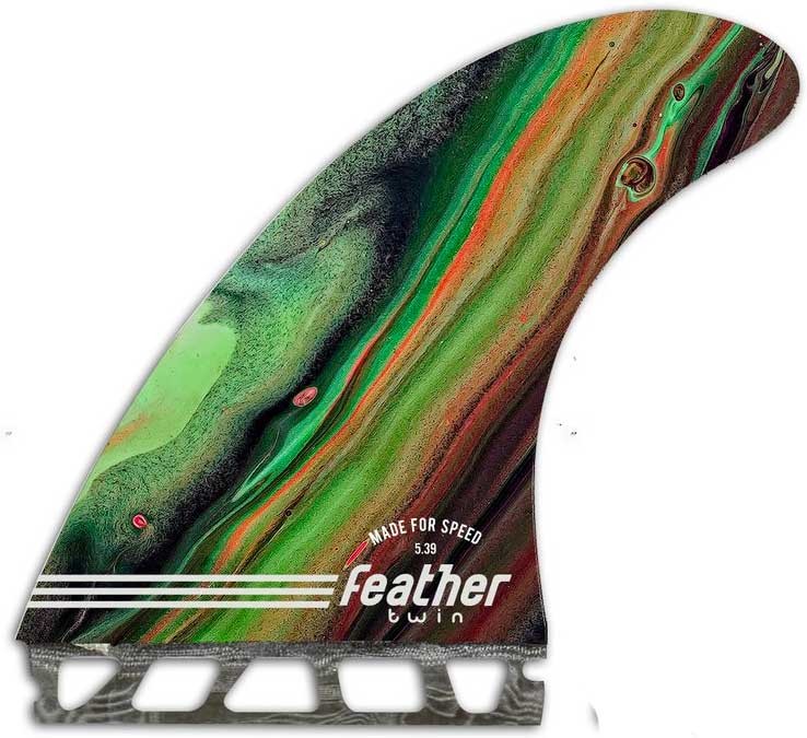 Surfboard Fins Feather Fins Performance Twin Single Tab