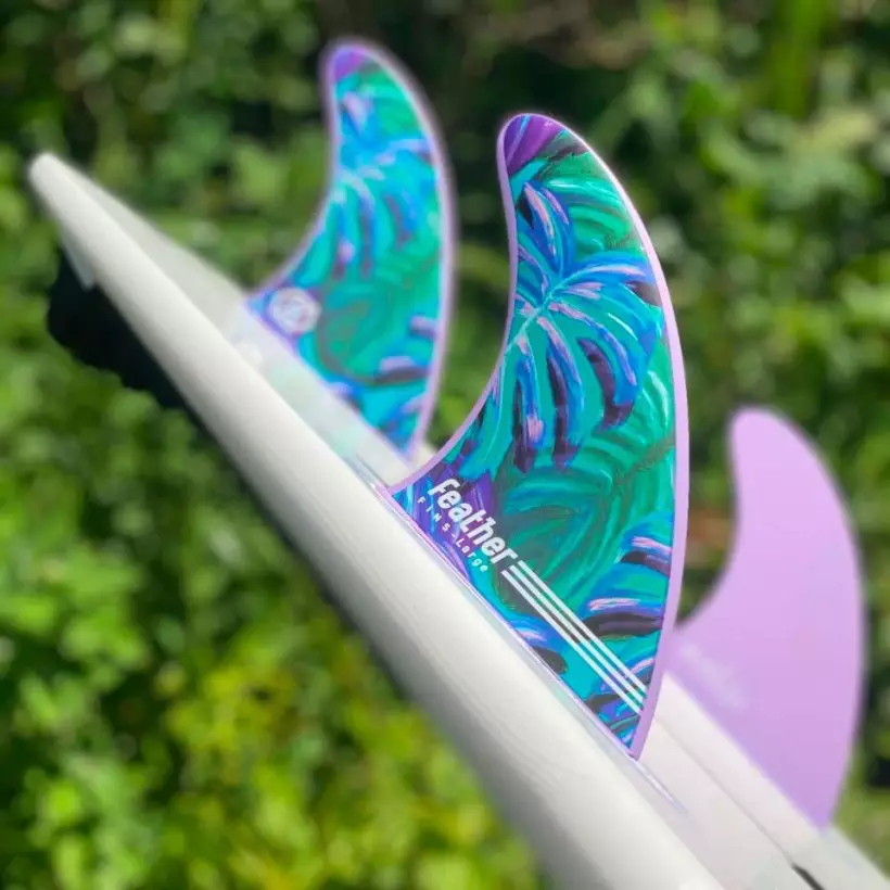 Dérive de surf Feather Fins Maud Le Car